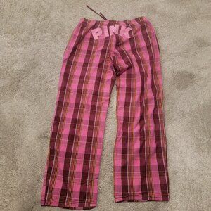 Victoria Secret Phi Beta Pink Lounge Pajama Pants Size L